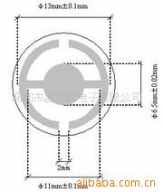 供应6.000MHZ 晶控片  晶振片图2