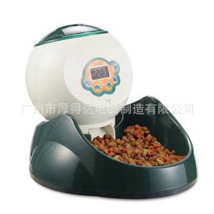【广州厚得达】可定制 液晶控制面板显示 电动宠物自动喂食器图2